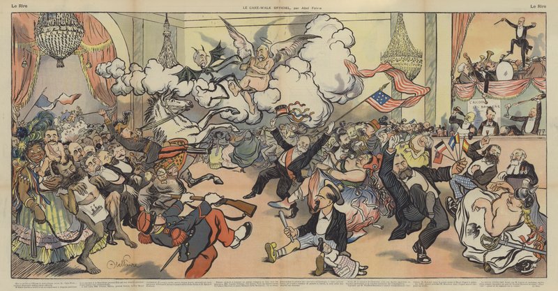 Le cake-walk oficial de Jules Abel Faivre