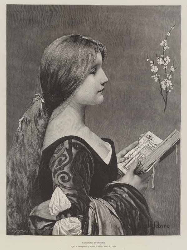 Vísperas venecianas de Jules Joseph Lefebvre