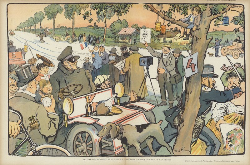 Ilustración para Le Rire de Jules Abel Faivre