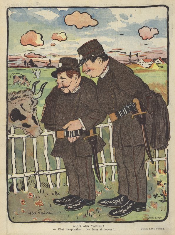 Ilustración para Le Rire de Jules Abel Faivre