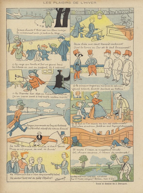 Ilustración para Le Rire de Jules Depaquit