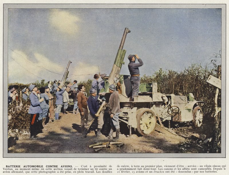 Batería Automóvil Contra Aviones de Jules Gervais Courtellemont