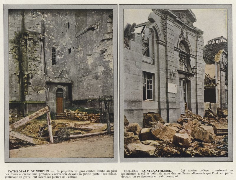 Catedral de Verdun, Colegio Sainte-Catherine de Jules Gervais Courtellemont