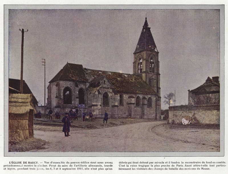 La iglesia de Barcy de Jules Gervais Courtellemont