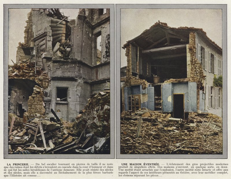 La Princerie, Una Casa Destruida de Jules Gervais Courtellemont