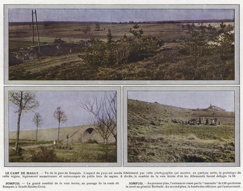 Le Camp de Mailly, Sompuis, Sompuis de Jules Gervais Courtellemont