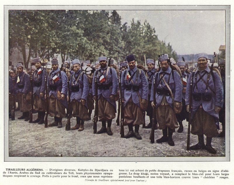 Tiradores Algerianos de Jules Gervais Courtellemont