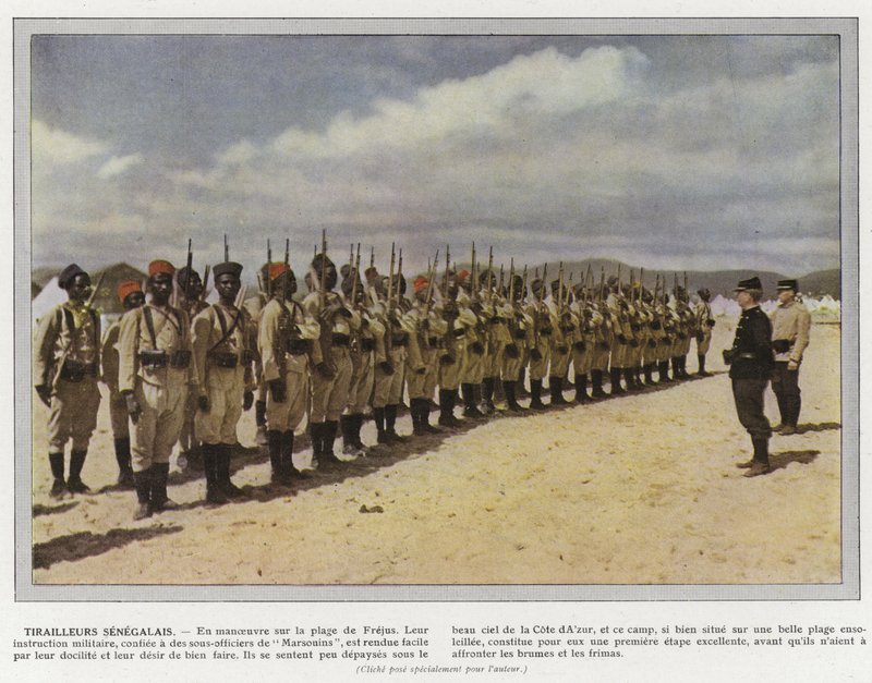 Tiradores senegaleses de Jules Gervais Courtellemont