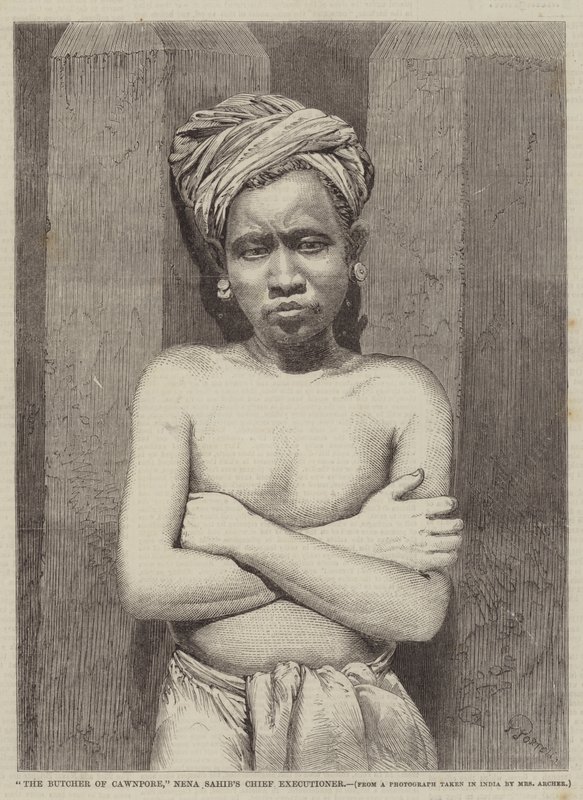 El carnicero de Cawnpore, el principal verdugo de Nena Sahib de Julian Portch