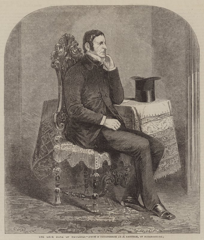 El difunto Duque de Rutland de Julian Portch