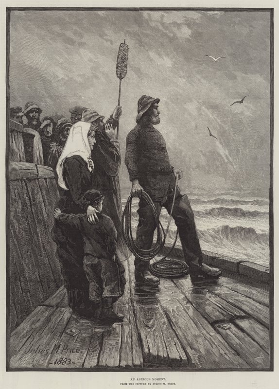 Un momento ansioso de Julius Mandes Price