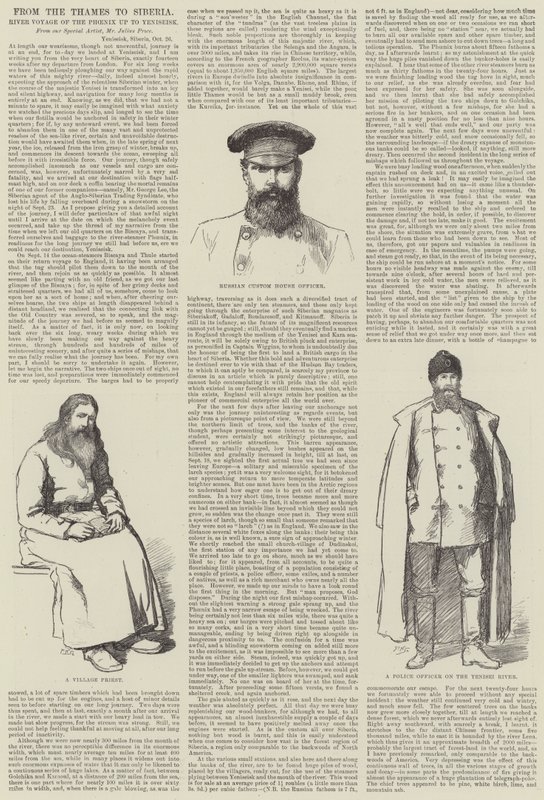 Del Támesis a Siberia, viaje por el río del Fénix hasta Yeniseisk de Julius Mandes Price