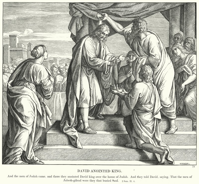 David Ungido Rey de Julius (after) Schnorr von Carolsfeld