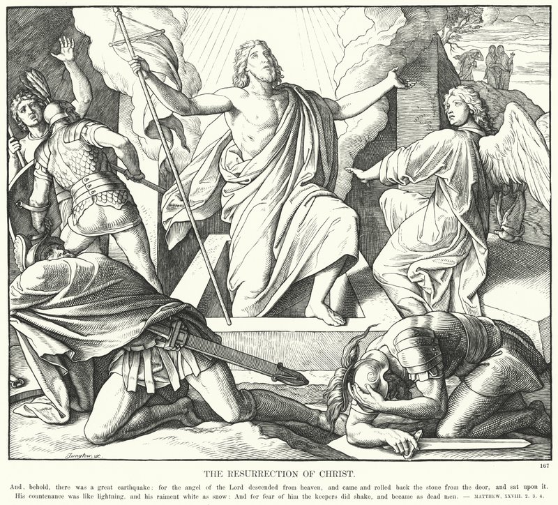 La Resurrección de Cristo de Julius (after) Schnorr von Carolsfeld