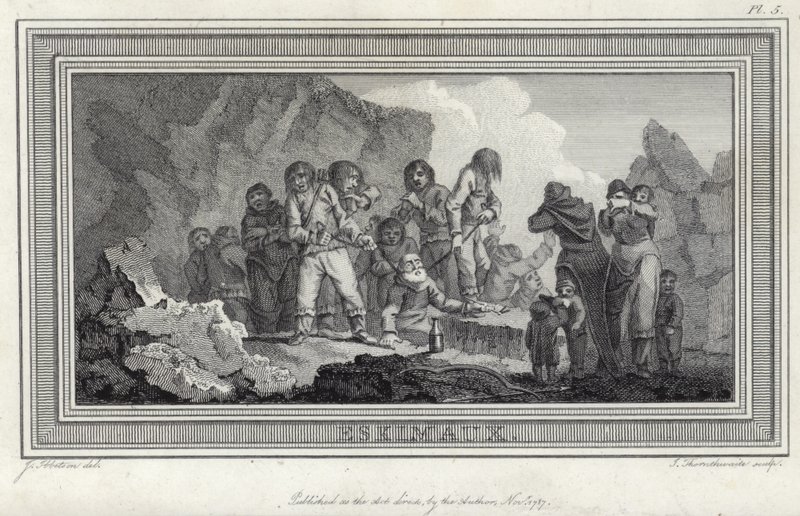 Esquimales de Julius Caesar Ibbetson