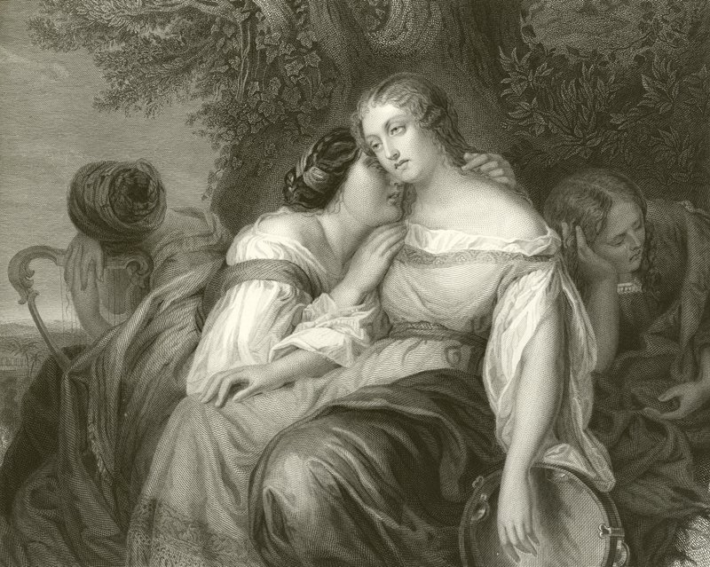 La hija de Jefté de Julius Friedrich Anton Schrader