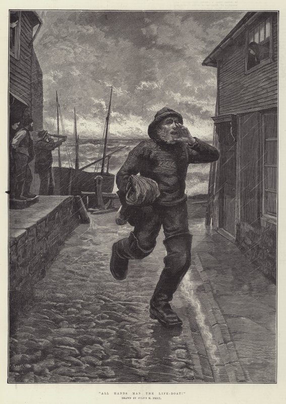 ¡Todos a bordo del bote salvavidas! de Julius Mandes Price