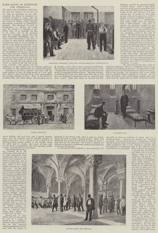 Casa de Detención de Criminales de París de Julius Mandes Price