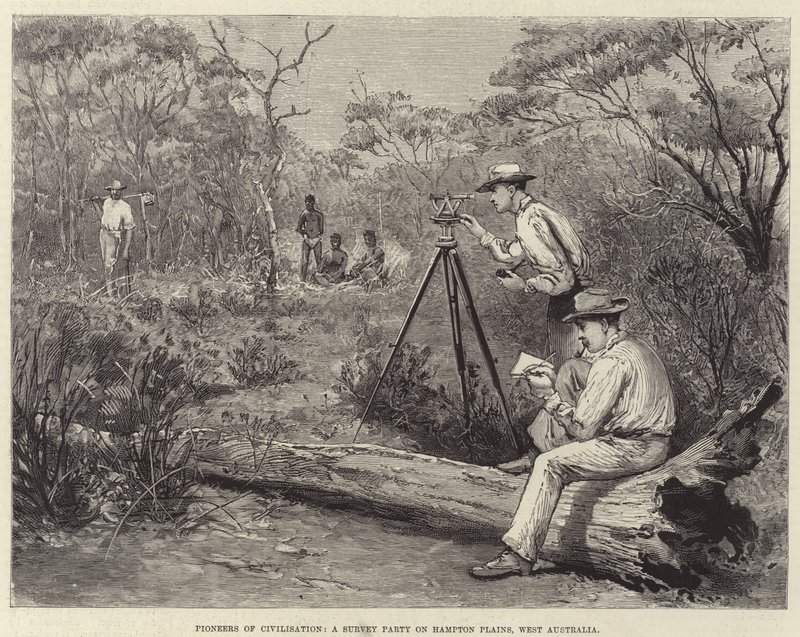 La tierra de la pepita de oro, Hampton Plains de Julius Mandes Price