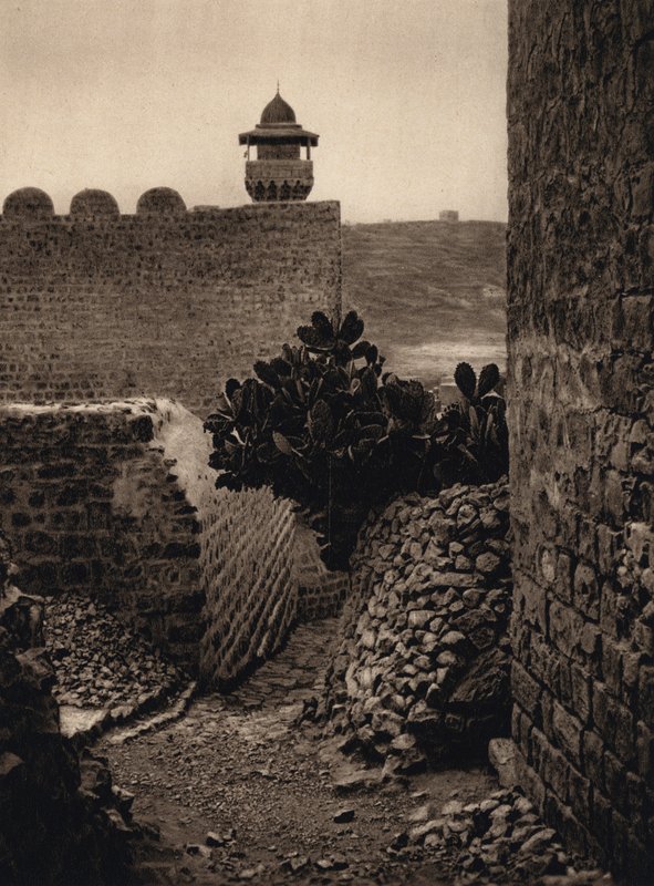 Hebrón, Haram (foto b/n) de Karl Grober