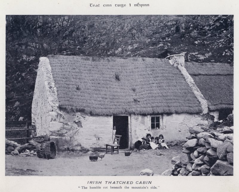 Cabaña Irlandesa con Techo de Paja de Karl Karlovich Piratsky