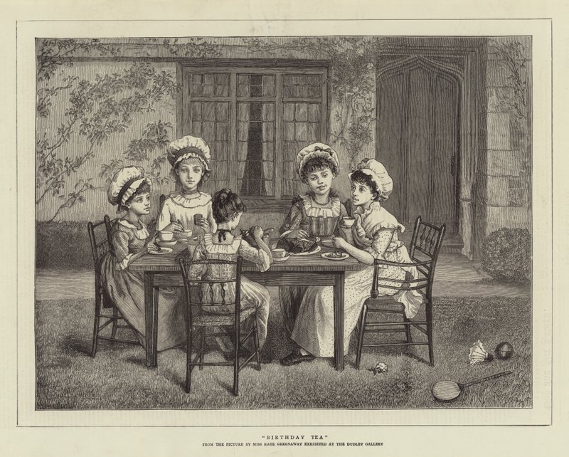 Té de Cumpleaños de Kate Greenaway