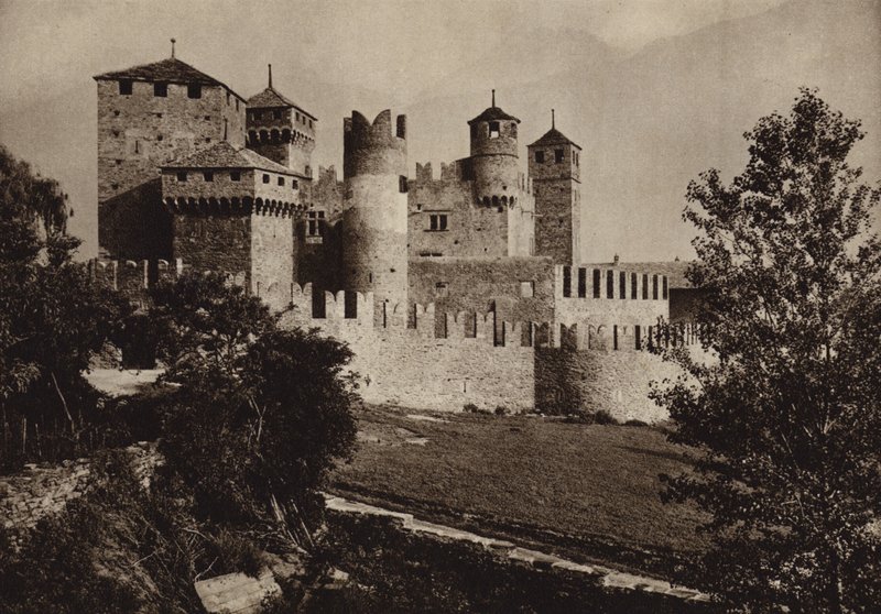 Italia: Castillo de Fenis, Val d