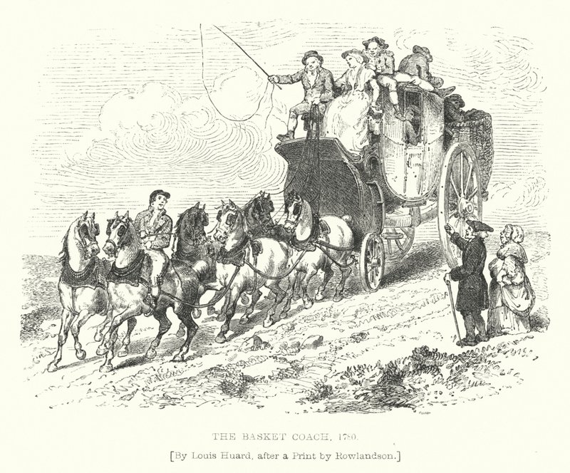 El coche de la cesta de L. Huard