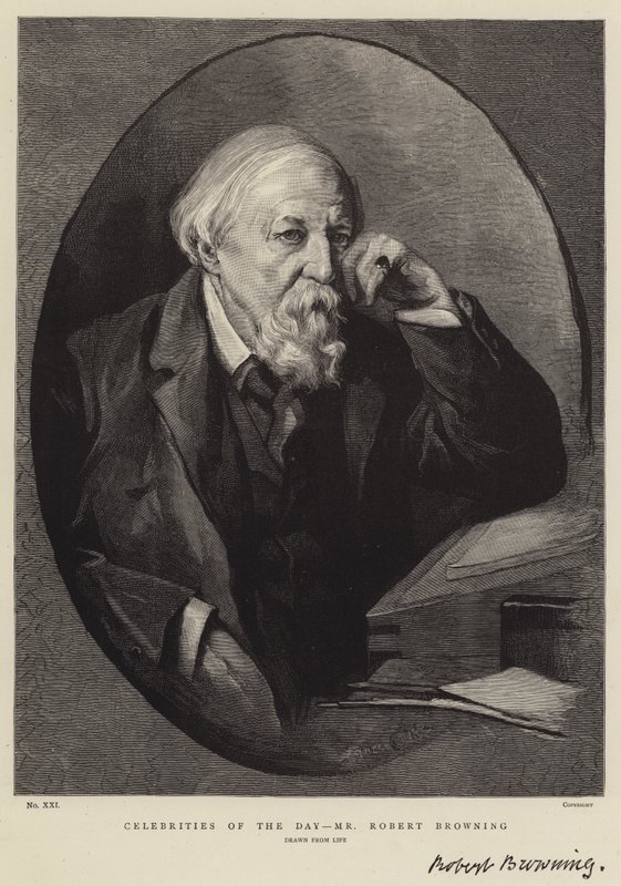 Celebridades del día, Sr. Robert Browning de Lance Calkin