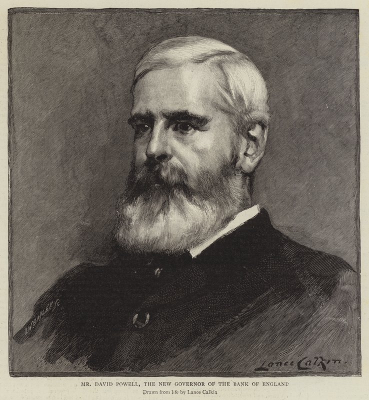 El Sr. David Powell, el nuevo gobernador del Banco de Inglaterra de Lance Calkin