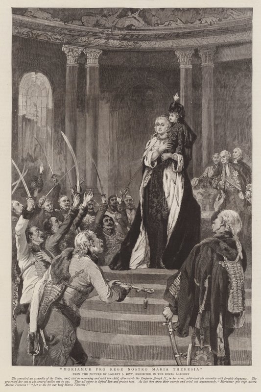Moriamur pro rege nostro Maria Theresia de Laslett John Pott