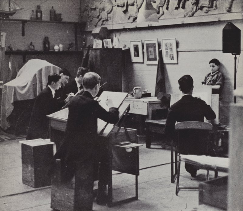 Escuela de dibujo, Eton de Laszlo Moholy Nagy