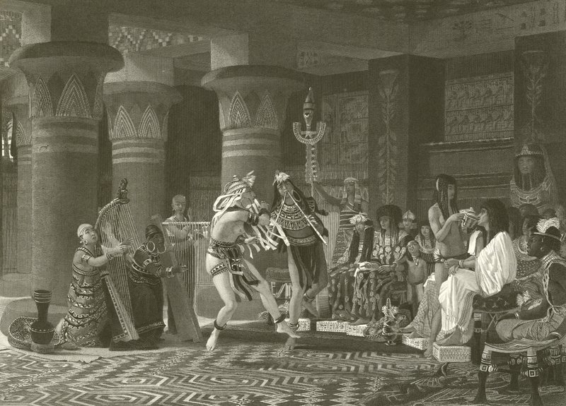 Pasatiempo en el antiguo Egipto de Lawrence Alma Tadema
