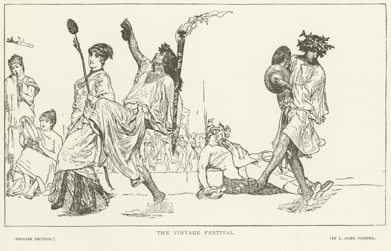 El Festival de la Vendimia de Lawrence Alma Tadema