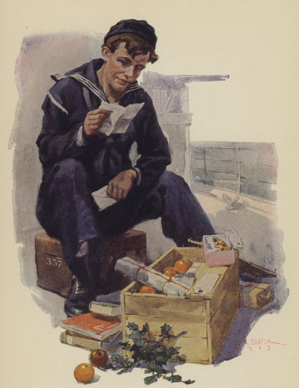 La Caja de Casa (litografía a color) de Leon Alaric Shafer