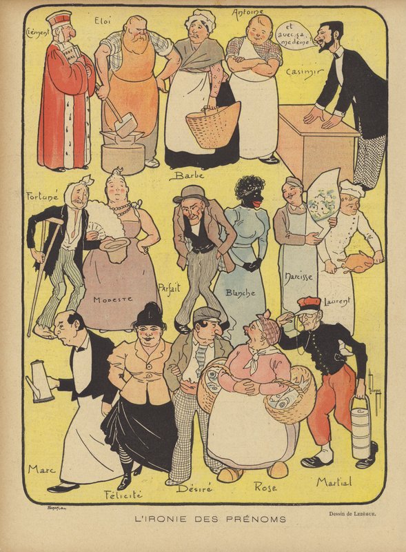 Ilustración para Le Rire de Leon Lebegue