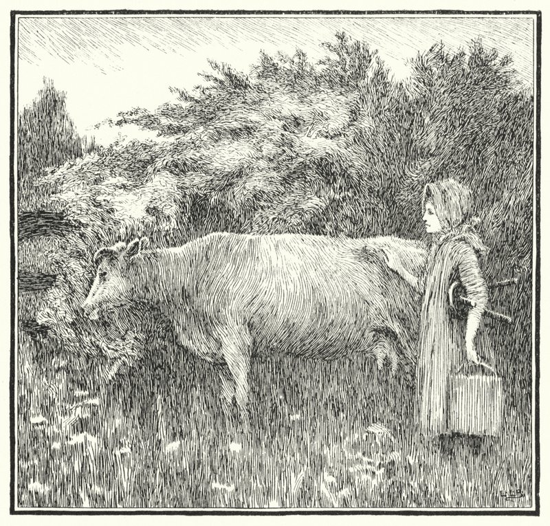 Vaca bonita, deja caer tu leche de Leonard Leslie Brooke
