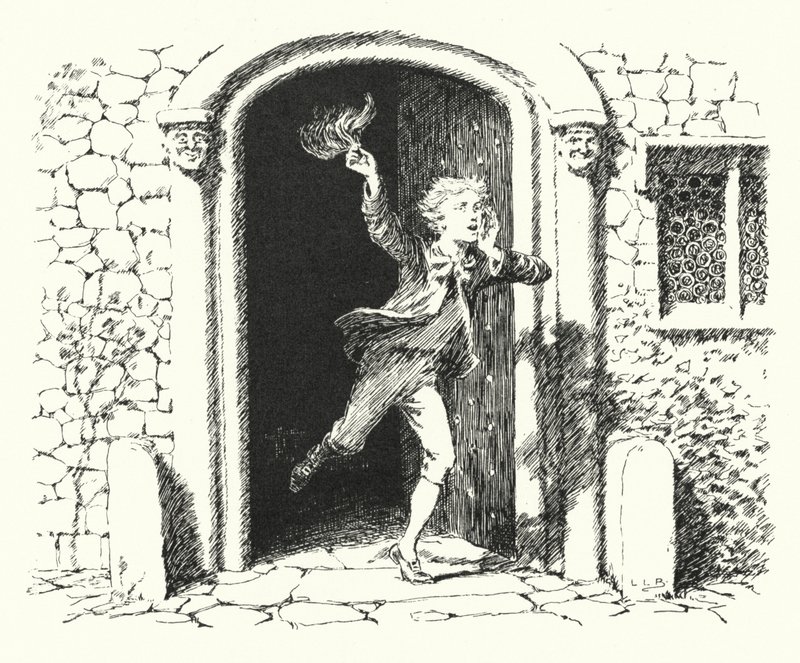 Niñas y niños, salgan a jugar; la luna brilla tan brillante como el día de Leonard Leslie Brooke