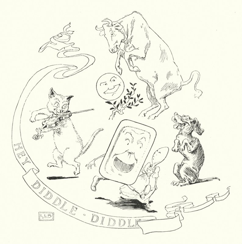¡Hey! diddle, diddle, el gato y el violín de Leonard Leslie Brooke
