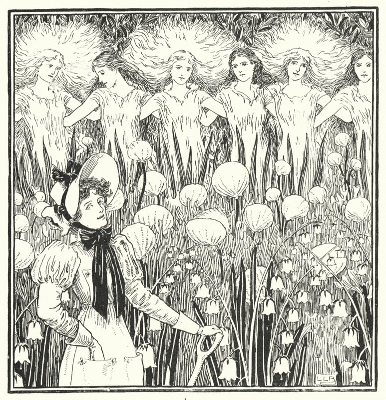 Señora Mary, bastante contraria, ¿cómo crece tu jardín? de Leonard Leslie Brooke