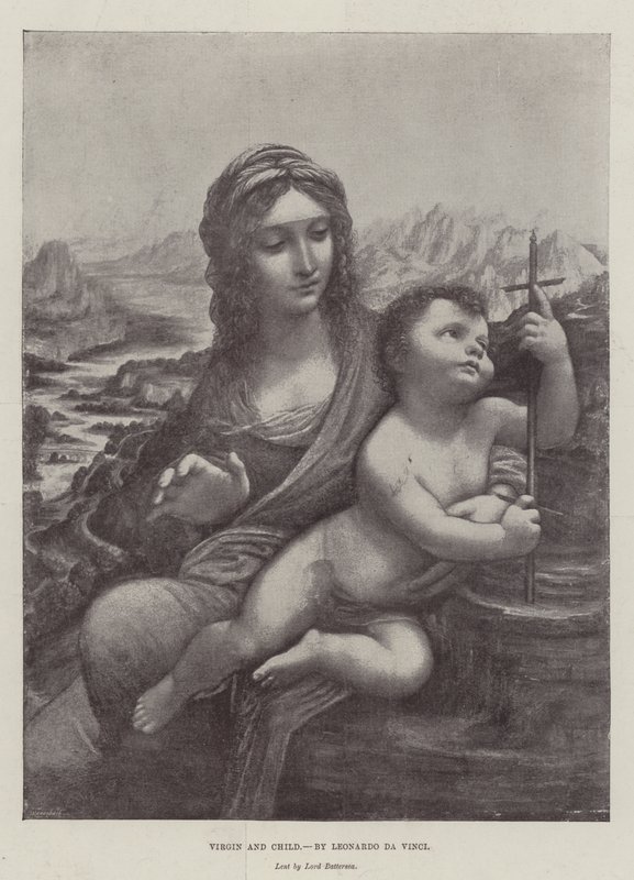 Virgen y Niño de Leonardo da Vinci