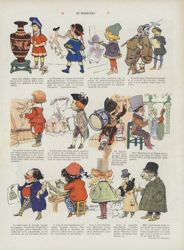 Ilustración para Le Rire de Leonce Burret