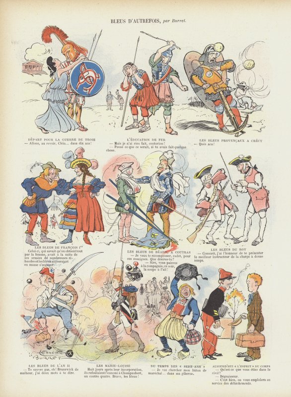 Ilustración para Le Rire de Leonce Burret