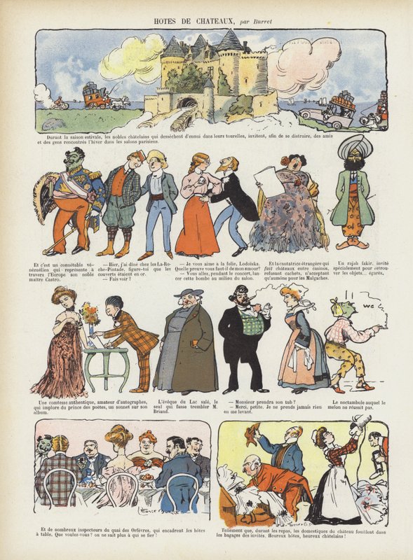 Ilustración para Le Rire de Leonce Burret