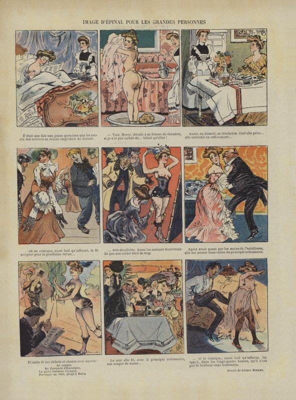 Ilustración para Le Rire de Leonce Burret