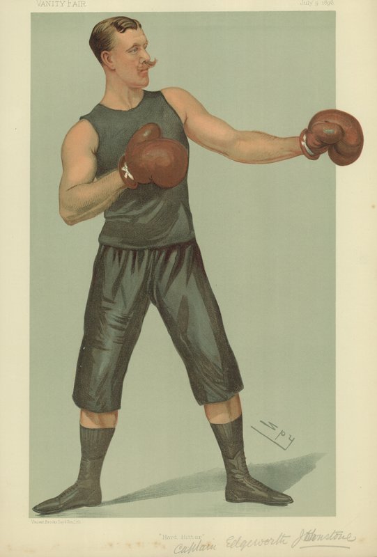 Capitán Walter Edgeworth-Johnstone de Leslie Matthew Ward