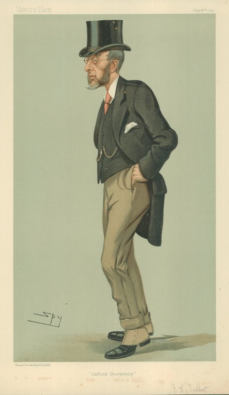 John Gilbert Talbot, Universidad de Oxford, 8 de julio de 1897, caricatura de Vanity Fair de Leslie Matthew Ward