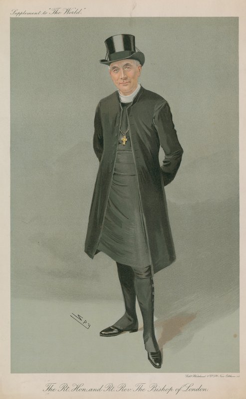 Retrato del Obispo de Londres de Leslie Matthew Ward