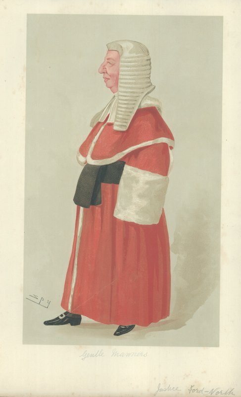 El Honorable Sir Ford North de Leslie Matthew Ward