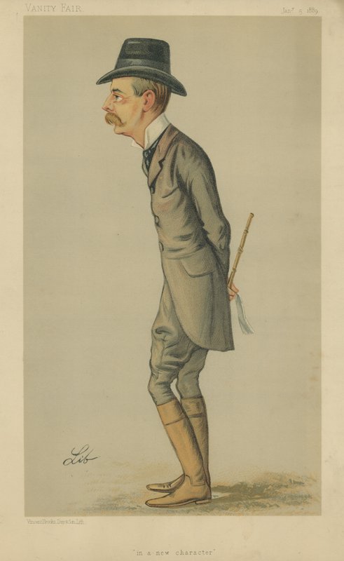 El Muy Honorable Lord R H Spencer-Churchill de Liborio Prosperi